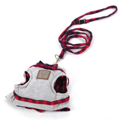 China Namsan Cat Chest Harness Pet Control Viable Harness and Soft Leash Collar Chest Vest for sale