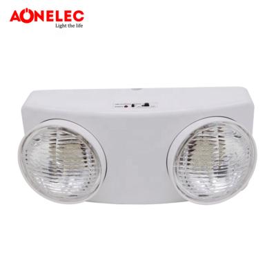 China Popular2 Explosion Proof Emergency Head Surface Mounted Emergency Light , Surface Mounted Led Ceiling Light For Industrial And Comercial for sale