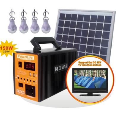 China Popular High Quality Warehouse Power Home, Portable Solar Panel Generator, Mini Portable 12v Solar Generator for sale