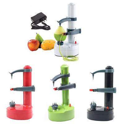 China Viable Factory Wholesale High Quality Multifunctional Kitchen Instrument Tools Electric Automatic Fruit Vegetable Apple Peeler for sale