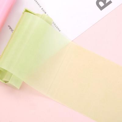 China Eco-friendly wholesale makeup blotter private label portable roll sheets facial oil absorbent tissue for oil skin for sale