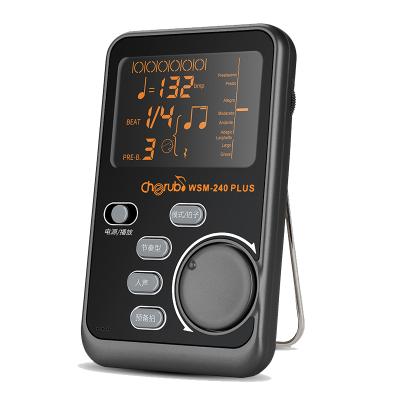 China OEM Multifunctional Musical Instrument Black Electronic Metronome Tuner For Piano 56*27*17(L*W*H)cm for sale