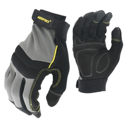 China Gray Anti-impact MAXIPACT Anti Vibration Gloves For Mechanic Working for sale