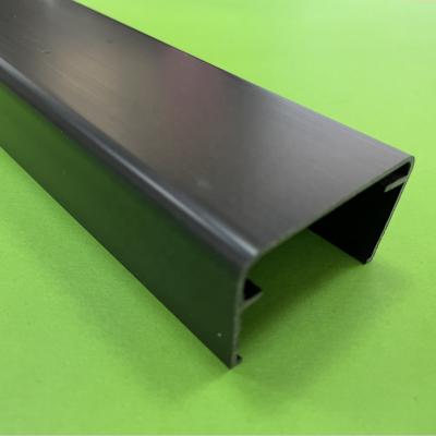 China Modern PVC U Channel Plastic Profile Corner Extrusion Cover For Furniture for sale