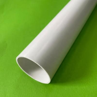 China Durable OEM Customized White Plastic PVC Tube PVC Pipe 50mm Outside Diameter for sale