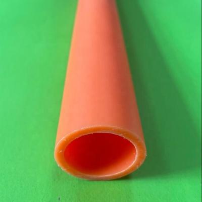 China Orange High Impact Strength PVC Electrical Wiring Conduit Pipes Line Underground Plastic High Strength Pressure Electrical Hose Pipe for sale