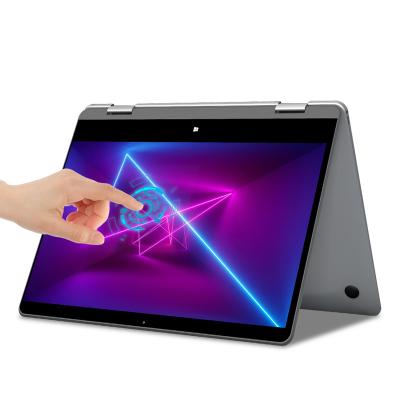 China New Camera Yoga 2in1Thin Notebook 13.3 Inch Gaming Laptops With N4100 8G 256G Full Touch Screen Metal Support Factory Customization for sale