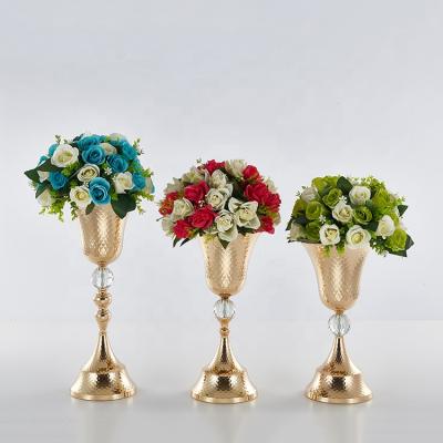 China Europe large diameter vase centerpieces the latest wedding decoration for sale