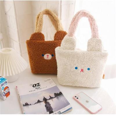 China Durable Fashion Winter Mini Shopping Bag For Little Girl Cute Tote Bag For Women for sale