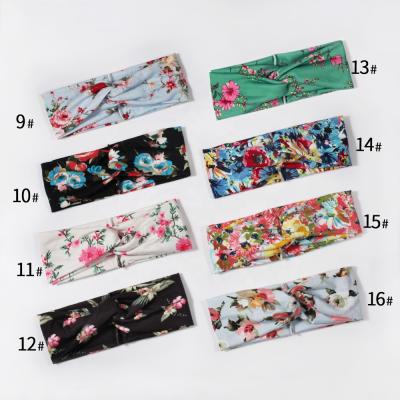 China Cotton Women's Headwraps Headbands Hair Bands Hangers Hair Accessories for sale