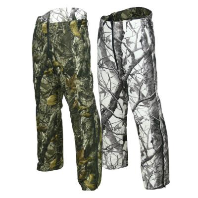 China A correia dá laços em caçar a roupa de Camo, calças reversível Multi-Funcional impermeável da camuflagem da caça à venda