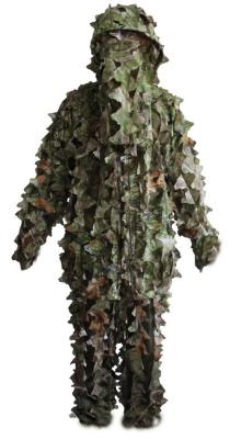 China Hunting Leaf Suit, Fire Retardent 3D Camo Leaf Suit With 3D Jacket With Hood And 3D Pants for sale