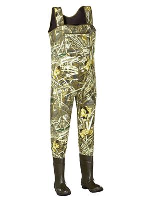 China Custom Neoprene Camo Hunting Clothes Boot Foot Chest Wader for Outdoor Hunting for sale