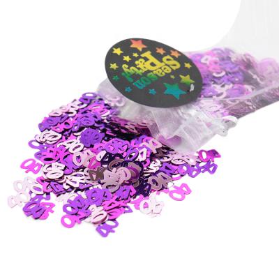 China PVC Birthday Party Confetti Decoration for sale