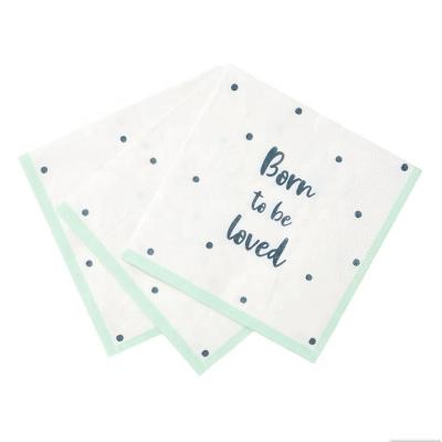 China Paper backed to be loved napkin for sale