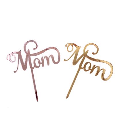 China Happy Mom's Day Acrylic Cake Topper for sale