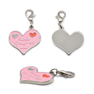 China All Metal Key Chains Custom Cheap Gold Plated 2d / 3d Heart Key Chain Key Chain for sale