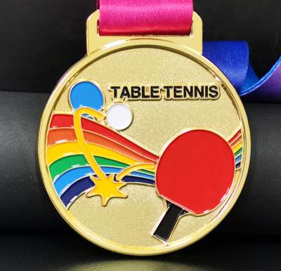 China Custom USA Wholesales School Table Tennis Medal for sale