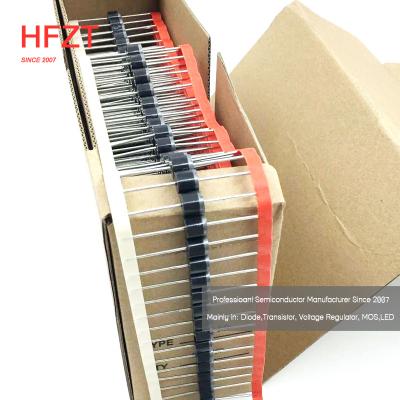 China R-6 HFZT 6A05 6A1 6A2 6A4 6A6 6A8 6A10 Silicon Rectifier Diode for sale