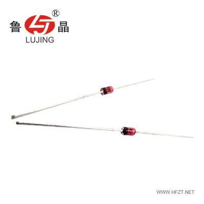 China 1N4728 Zener diode 3.3V 76mA DO-41 (G) 1N4728 for sale