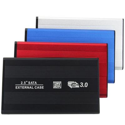 China Wholesale Portable Usb Sata Storage Enclosure 2.5 Hot-swap Plug Hard Disk Drive Portable External Hard Drive Case for sale