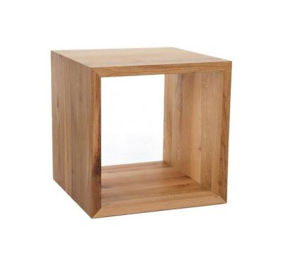 China Convertible Narrow Cube Side Table / Wooden Square Side Table for sale