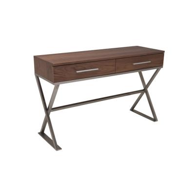 China Modern Drawer Console Table Steel Frame Console Table for sale