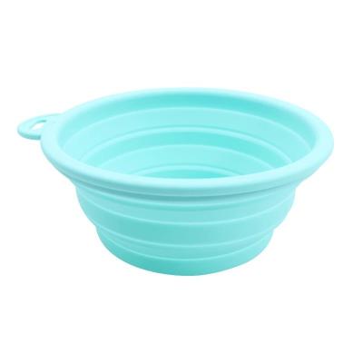 China Wholesale Custom Stocked High Quality Easy To Carry Design Small Area Collapsible Folding Bowl for sale