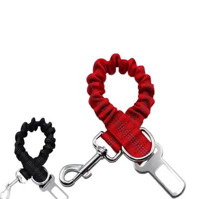 China Stocked Manufacturer Options Wholesale Rugged Adjustable Multicolor Car Safety Rope For Pets for sale