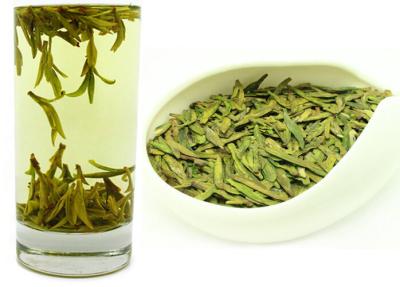 China Té verde orgánico de Longjing, té del oeste del pozo del dragón del lago con estándar de la UE en venta