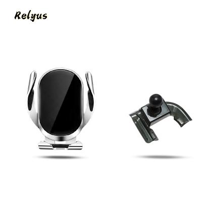 China 360 Degree Rotation Adjustable Car Charger Wireless Car Mobile Phone Holder Air Vent Mounts For Volvo XC40 XC 40 2020-2021 Accessories for sale