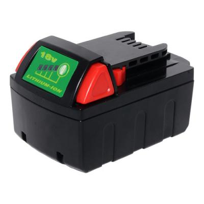 China Power Tools Huayue Powet Tool Battery HY-MIL-18D1 For Milwaukee Tool Li-ion Battery 18V 5000mAh for sale