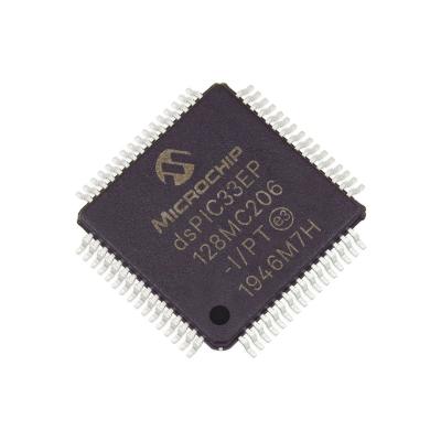 China New original electronic components IC DSPIC33EP128MC206-I/PT integrated circuit of DSPIC33EP128MC206-I/PT 70 MIPs for sale