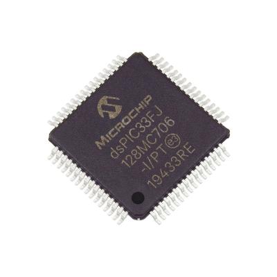 China New Original Electronic Components IC DSPIC33FJ128MC706-I/PT Integrated Circuit DSPIC33FJ128MC706-I/PT 40 MIPs for sale