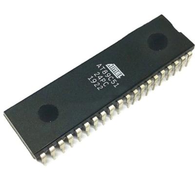 China New Original AT89C51-24PC Microcontroller IC Components Electronic Integrated Circuits AT89C51-24PC 24MHz for sale