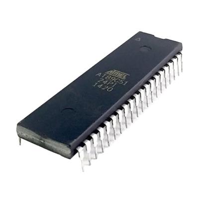 China New Original AT89C51-24PI Microcontroller IC Components Electronic Integrated Circuits AT89C51-24PI 24MHz for sale