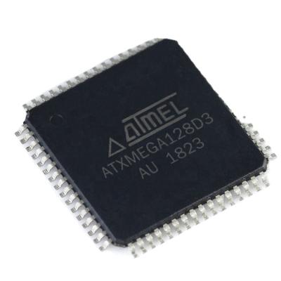 China New Original ATXMEGA128D3-AU Microcontroller IC Components Electronic Integrated Circuits ATXMEGA128D3-AU 84MHz for sale