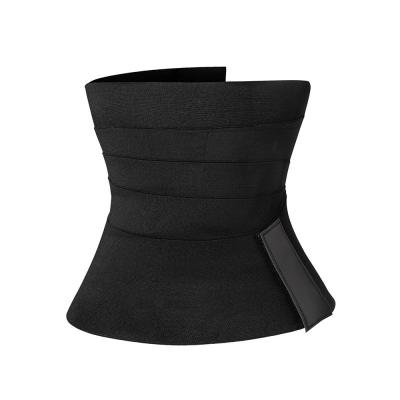 China Antibacterial Latex Body Slimming Belts Adjustable Waist Wrap Neoprene Corset Trainer Belt Trainer For Women for sale