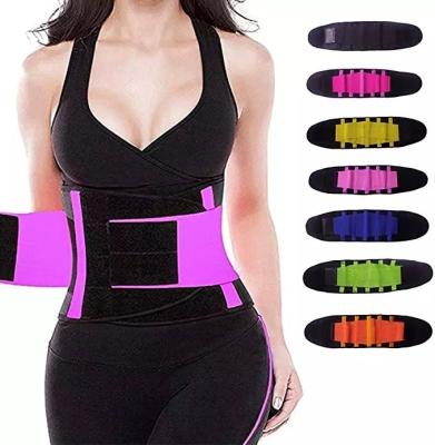 China Antibacterial Custom Made Breathable Stomach Band Antibacterial Latex Shaper Women Waist Trainer Pink With Personal Logo for sale