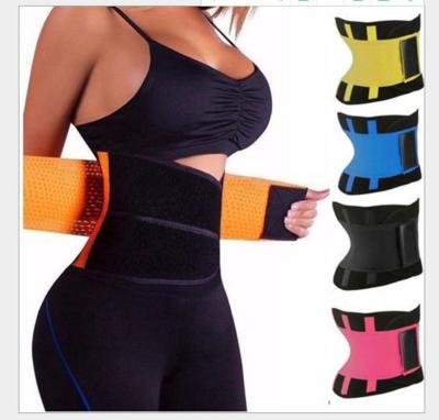 China Custom Weight Loss Antibacterial Belly Sport Gym Women Sauna Sweat Slimming Trimmer Waist Trainer for sale