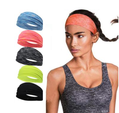 China African Fitness Sweatband Custom Elastic Yoga Workout Sports Headband Running Elastic Sweatband For Women for sale