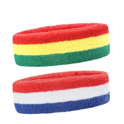 China Custom Logo Elastic Sports Breathable Cotton Hair Band Headbands High Speed ​​Elastic for sale