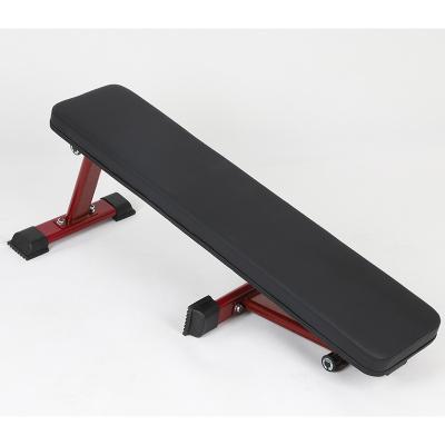 China Indoor Sports Weight Bench Exercise Adjustable Foldable Flat Bench for sale