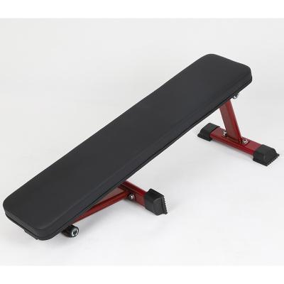 China Commercial Dumbbell Sit Up Weight Bench Foldable Dumbbell Stool Indoor Flat Household Sit Up Fitness Training Equipment for sale