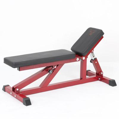 China Indoor Press Bench Gym Equipment Workout Gym Bench Tilt Flat Adjustable Weight Gym Bench for sale