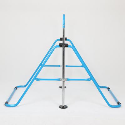 China Indoor Horizontal Bar Gym Training Bar Height Adjustable 85 To 129.5cm Horizontal Bar For Kids for sale