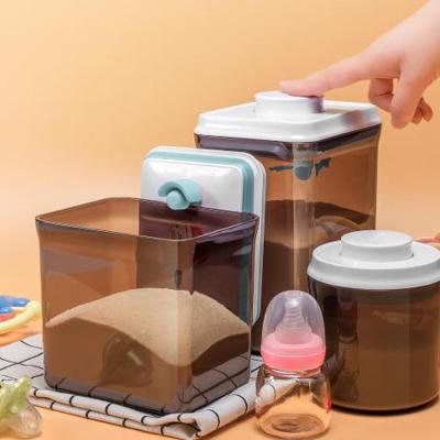 China Freshness Preservation Kitchen Pop Container Set Air Tight StorageContainer Food Grade Grain Dry Storage Box for sale