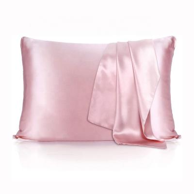 China Anti-Static Custom Luxury Pillowcase 100% Pure Mulberry Silk Pillowcase 16momme/19mm/22mm/25mm Silk for sale