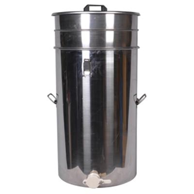 China Honey Storage Honey Harvesting Beekeeping 304 Stainless Steel Honey Tank With Double Filter for sale