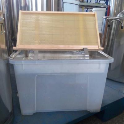 China Farms Stainless Steel Honey Uncapping Tray Honey Uncapping Tank for Beekeeping for sale